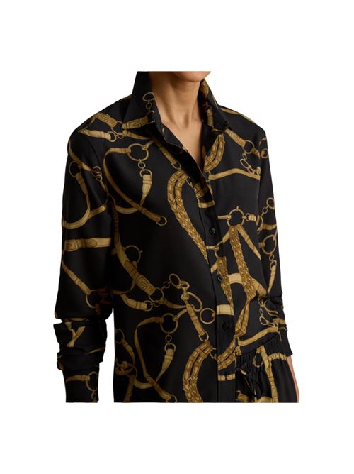 Lauren Ralph Lauren Camicia LAUREN RALPH LAUREN | 200P14013001.BLK/TAN